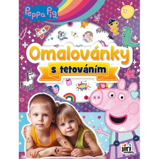 Omalovánky s tetováním Prasátko Peppa